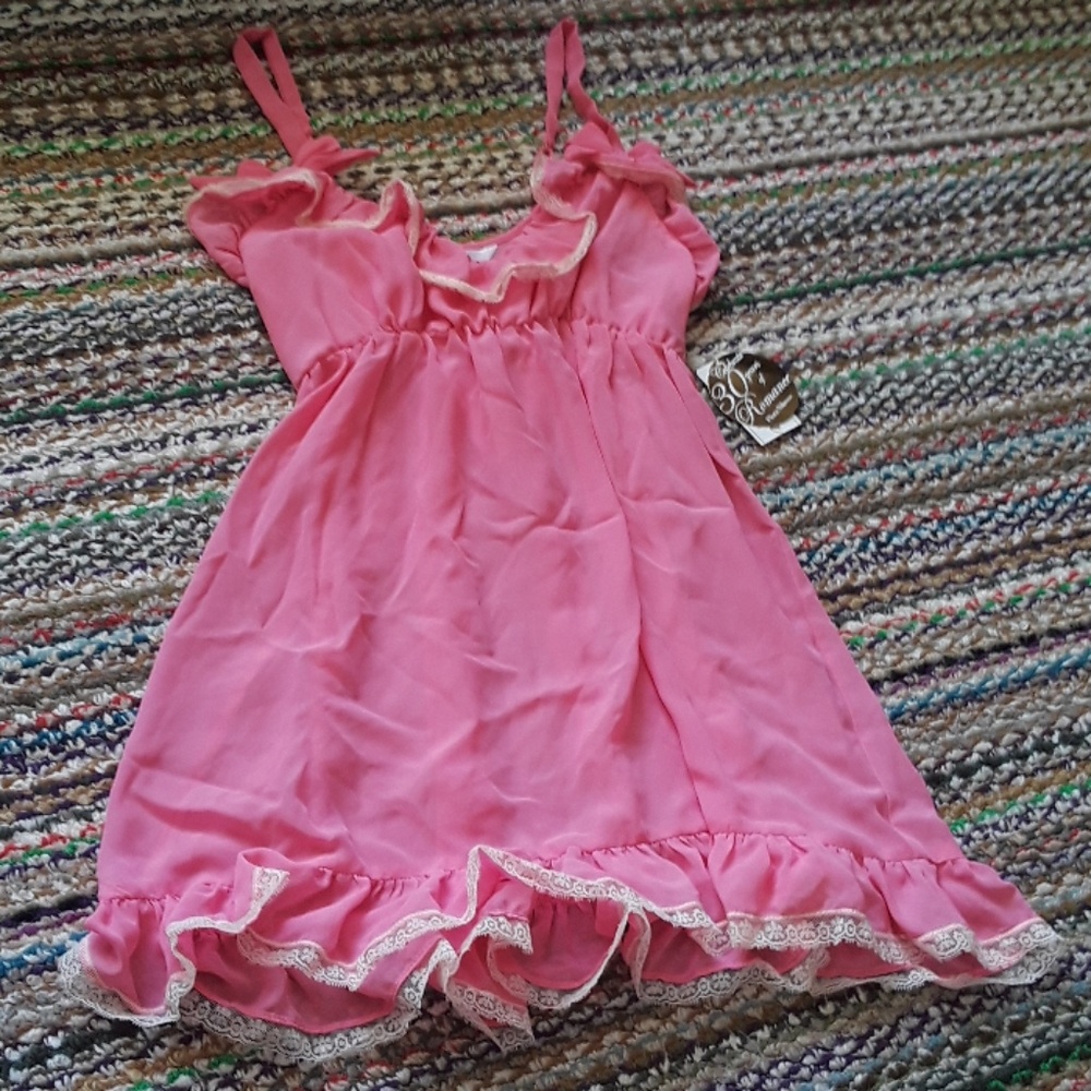 NWT Pink Baby Doll Lingerie